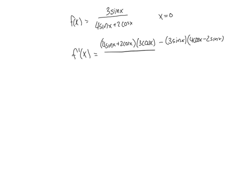 let-fx3-sin-x4-sin-x-2-cos-x-then-fx-the-equation-of-the-tangent-line-to-yfx-at-a0-can-be-written-in-the-form-ymxb-where-m-and-b