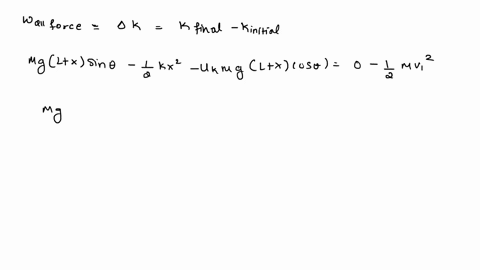 source-phys-144-fall-2020-assignment-shortened-a-block-of-mass-m-is-moving-at-u1-down-rough-incline-of-angle-0-relative-to-the-horizontal-with-a-coefficient-of-kinetic-friction-between-the-b-91208