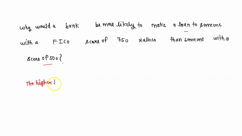 why-would-a-bank-be-more-likely-to-make-a-loan-to-someone-with-a-fico-score-of-750-rather-than-someone-with-a-score-of-500-80166