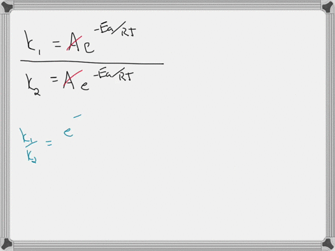 two-reactions-i-and-ii-have-activation-energies-of-50000-cal-mol-and-30000-calmol-respectively-and-identical-pre-exponential-factors-determine-the-ratio-of-the-rate-constants-kikii-at-800-c-18889