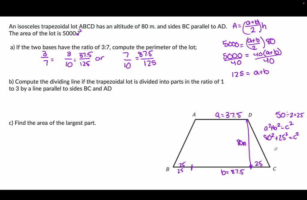 What Do We Call The Non Parallel Sides Of A Trapezoid