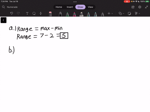 consider-the-data-set-2-3-4-6-7-a-find-the-range-enter-an-exact-number-b-use-the-defining-formula-to-compute-the-sample-standard-deviation-s-enter-a-number-round-your-answer-to-two-decimal-p-03995