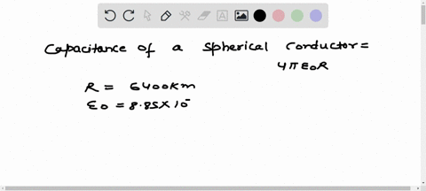 consider-the-earth-to-be-a-spherical-conductor-of-radius-6400-km-and-calculate-its-capacitance-85489