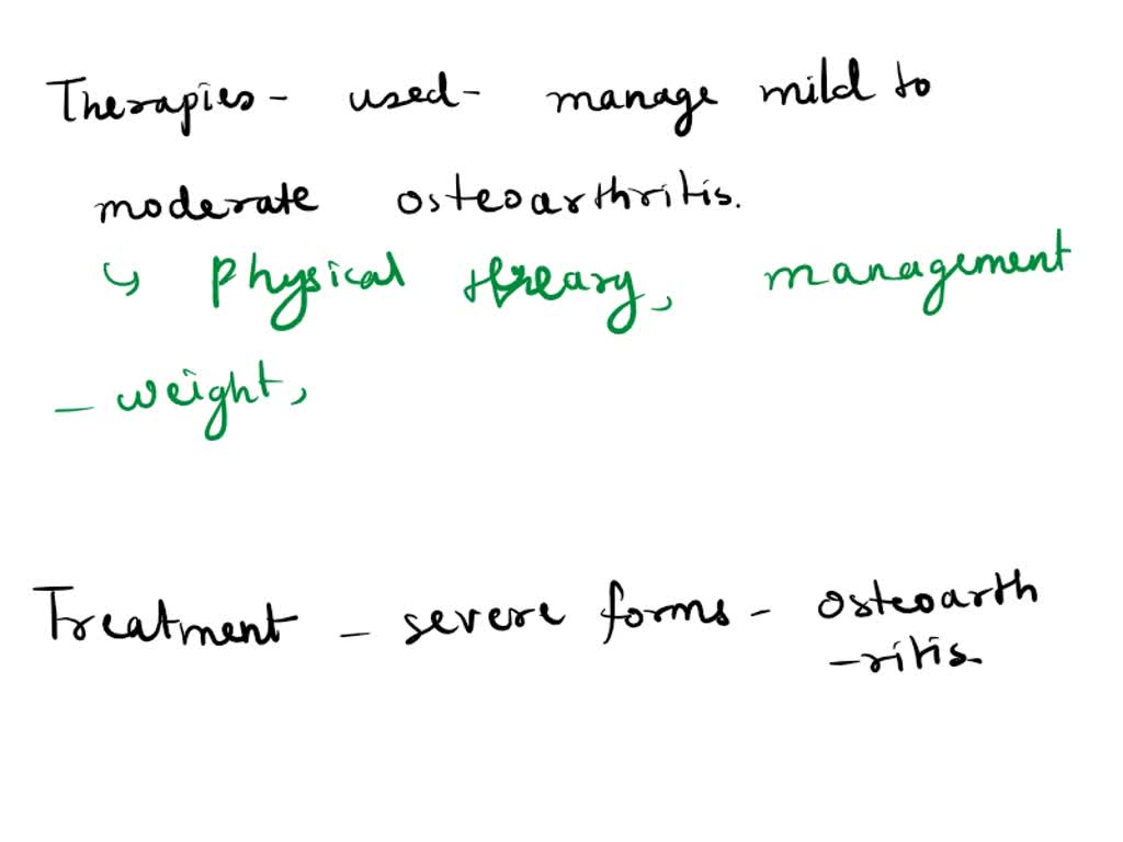 SOLVED What are the first and common symptoms of Osteoarthritis