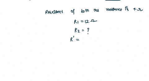 what-resistance-must-be-placed-in-parallel-with-12-omega-to-obtain-a-combined-resistance-of-4-omega-28388
