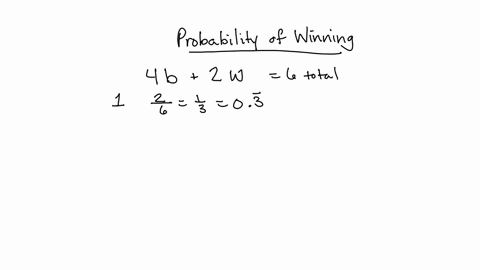 an-urn-contains-four-black-balls-and-two-white-balls-five-persons-each-draw-one-ball-from-the-urn-successively-and-without-replacement-the-first-person-who-draws-a-white-ball-wins-what-is-the-probabil
