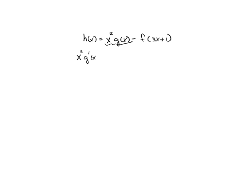 two-functions-fx-and-gx-are-differentiable-if-hx-x2gx-f3x1-determine-the-value-of-hx