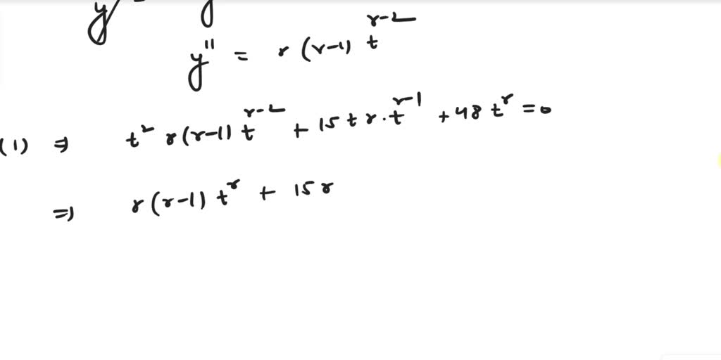 Solved: (1 Point) Letty + 13ty + 35y = 0 Find All Values Of R Such That 