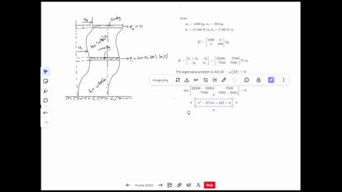 student-n-e-student-id-hcmc-national-university-international-university-questions-figure-shows-a-shear-frame-and-its-floor-masses-and-story-stiffnesses-this-structure-is-subjected-to-harmonic-horizon