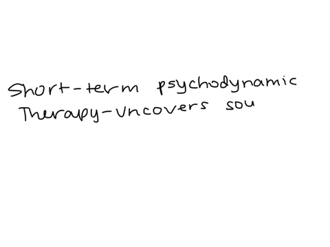 what-is-short-term-psychodynamic-therapy-82672