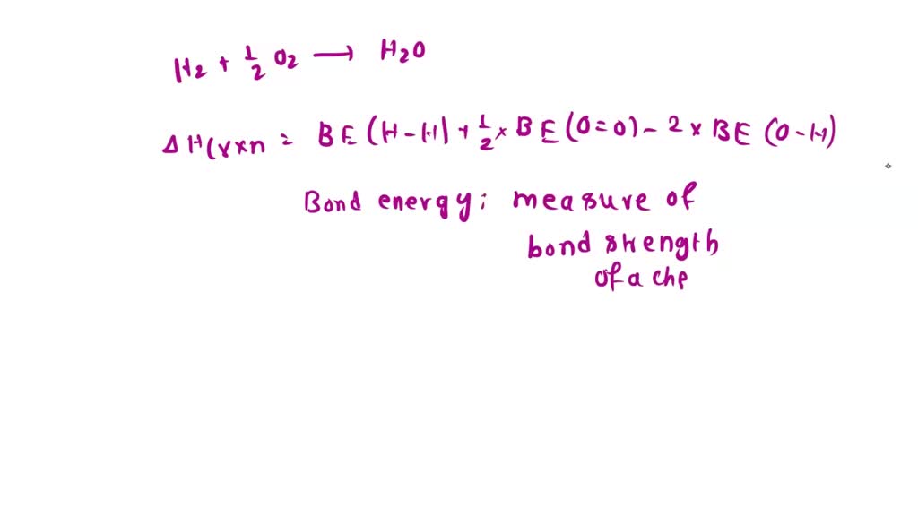 SOLVED Using the appropriate bond energies, calculate the heat of