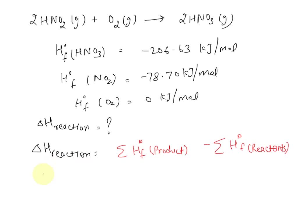 Using The Table Of Standard Formation Enthalpies That You'll Find Under ...