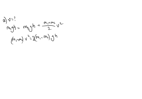 two-blocks-connected-by-rope-that-passes-through-smal-frictionless-pulley-the-skg-mass-is-released-from-rest-using-the-aw-of-conservation-of-energy-a-determine-the-speed-of-the-3kg-mass-just-15046