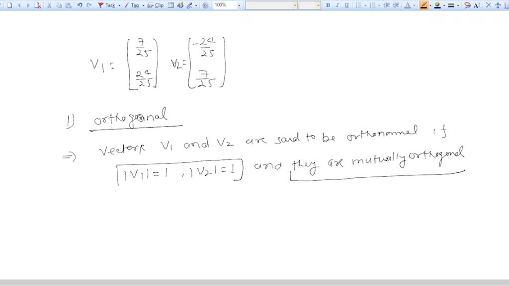 SOLVED: Determine Whether The Given Orthogonal Set Of Vectors Is ...