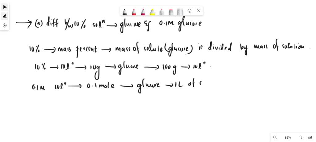 SOLVED Explain The Difference Between A 10 Solution Of Glucose And A solved-explain-the-difference-between-a-10-solution-of-glucose-and-a