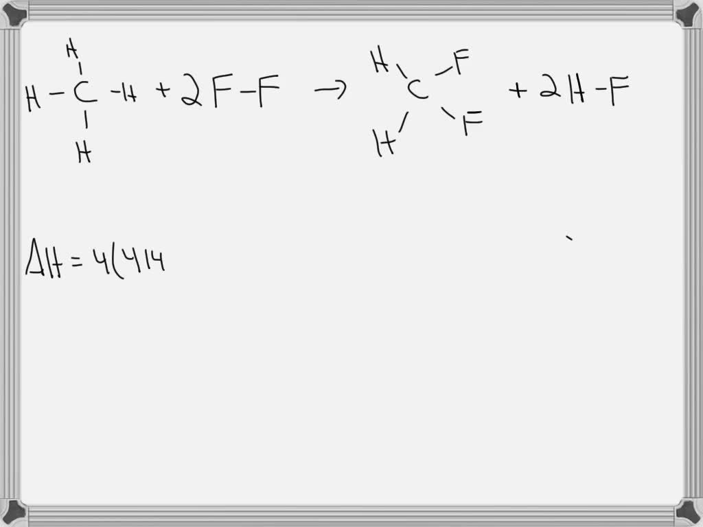 Solved Use Average Bond Enthalpies Linked Above To Calculate The Enthalpy Change For The