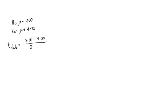 a-data-set-includes-data-from-student-evaluations-of-courses-the-summary-statistics-are-n-94x-391-064_-use-001-significance-level-to-test-the-claim-that-the-population-of-student-course-eval-39764