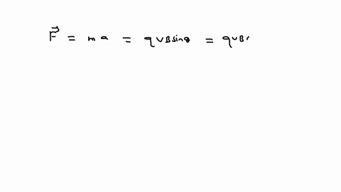 a-proton-moves-perpendicular-to-a-uniform-magnetic-field-at-a-speed-of-120-107-ms-and-experiences-an-acceleration-of-240-1013-ms2-in-the-positive-x-direction-when-its-velocity-is-in-the-posi-69138