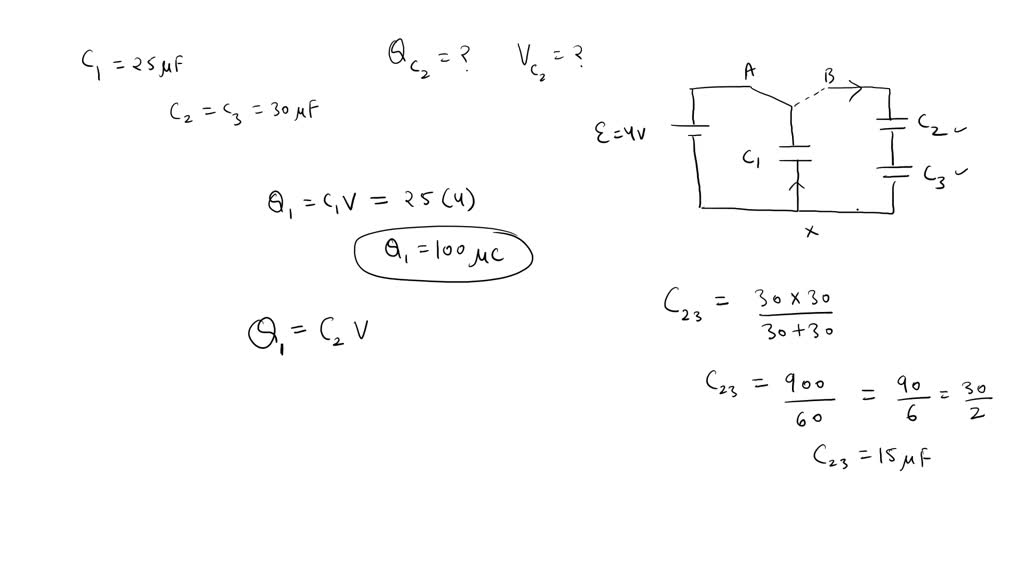 SOLVED: 2) For all practical purposes capacitor is considered fully ...