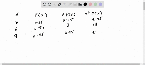 my-notes-ask-your-teacher-the-following-table-provides-a-probability-distribution-for-the-random-variable-x-x-fx-3-025-6-050-9-025-a-compute-ex-the-expected-value-of-x-ex-b-compute-2-the-var-31722