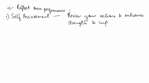 identify-five-ways-you-can-reflect-on-your-own-performance