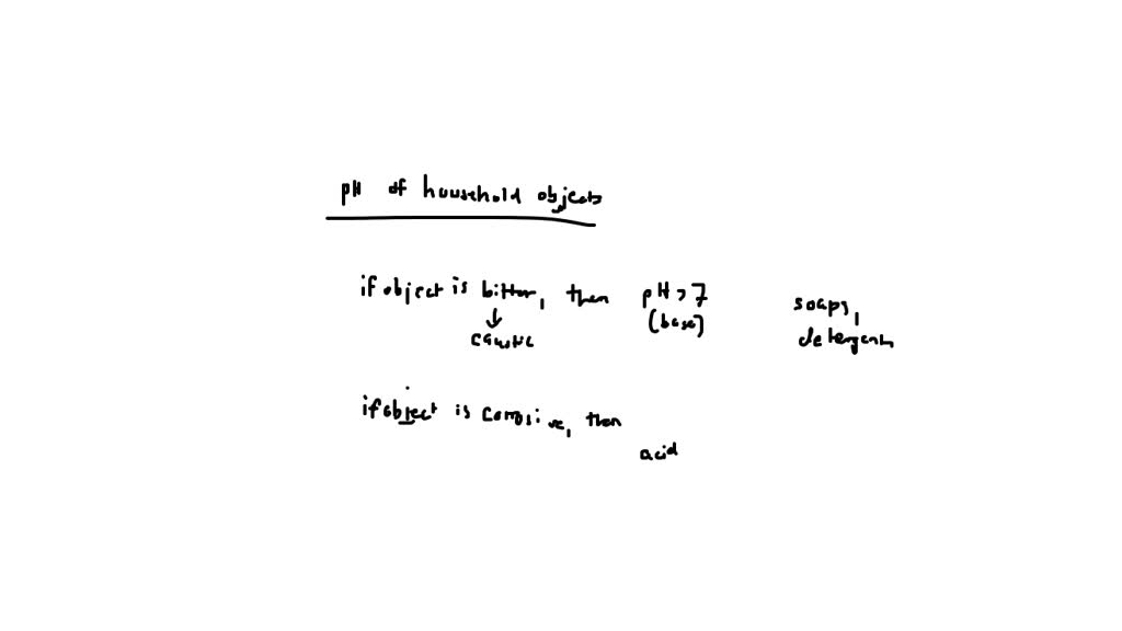 write a hypothesis about the ph level of common