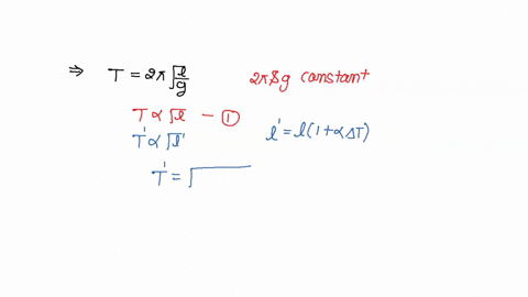 a-uniform-metal-rod-is-used-as-a-bar-pendulum-if-the-room-temperature-rises-by-10c-and-the-coefficient-of-linear-expansion-of-the-metal-of-the-rod-is-2-106-per-c-the-period-of-the-pendulum-will-have-p