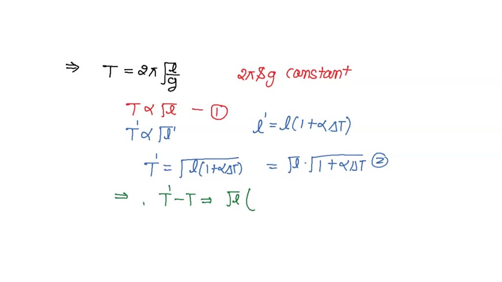 SOLVED A uniform metal rod is used as a bar pendulum. If the room