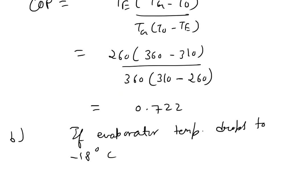 SOLVED A vapour absorption refrigeration system works with a generator