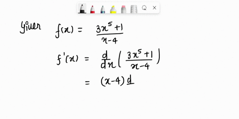 7-points-possible-1_-total-attempts-3-use-the-product-andor-quotient-rule-to-find-the-derivative-3x5-flx-x-4-f-x-12r5-60x4-answer-x-42-64604