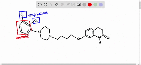 dentify-the-functional-groups-in-aripiprazole-abilily-drag-the-appropriate-labels-to-their-respective-targets-aeset-help-ether-alkyl-halide-alkyne-alcohol-alkyl-halide-amide-aromatic-ketone-44209