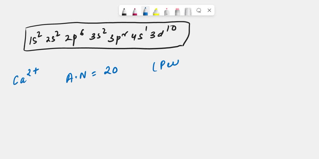 write down electronic configuration of a cu 29 b ca 20
