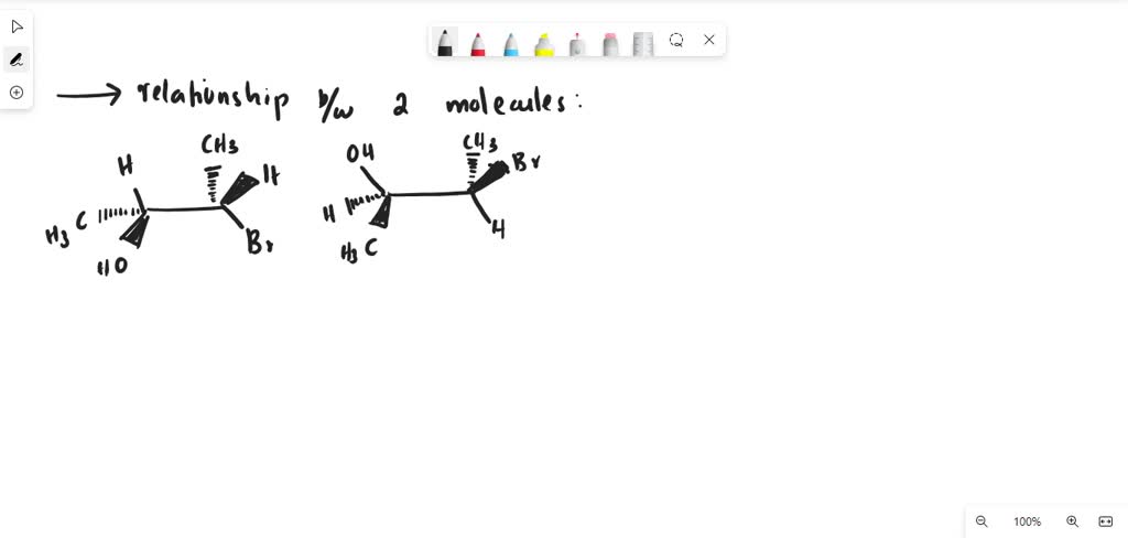 SOLVED: What is the relationship between each pair of molecules shown ...