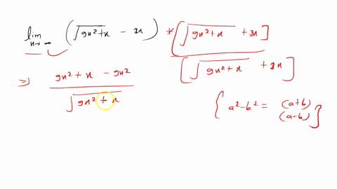 find-the-limit-if-the-limit-is-infinite-enter-infty-or-infty-as-appropriate-if-the-limit-does-not-otherwise-exist-enter-dne-lim-_x-rightarrow-inftyleftsqrt9-x2x-3-xright