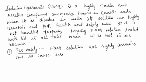 why-is-it-important-to-keep-the-naoh-solution-stoppered-at-all-times-when-it-is-not-use-17175