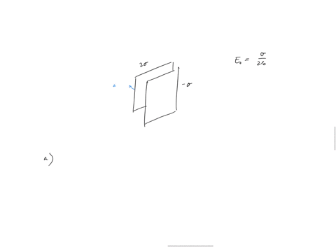 two-infinite-nonconducting-sheets-of-charge-are-parallel-to-each-other-as-shown-in-figure-the-sheet-on-the-left-has-a-uniform-surface-charge-density-2-sigma-and-the-one-on-the-right-has-a-uniform-ch-2