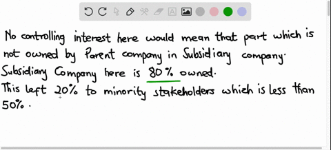 a-parent-company-regularly-sells-merchandise-to-its-80-owned-subsidiary-which-of-the-following-statements-describes-the-computation-of-non-controlling-interest-income-a-the-subsidiarys-net-i-82242