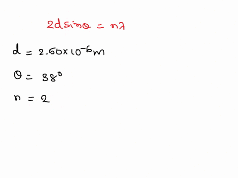 22a-multiple-slit-diffraction-grating-has-a-slit-separation-of-250-106-m-find-the-wavelength-of-the-monochromatic-light-that-will-have-its-second-order-bright-fringe-diffracted-through-an-an-59854