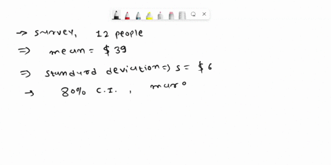 in-a-survey-12-people-were-asked-how-much-they-spent-on-their-childs-last-birthday-gift-the-results-were-roughly-bell-shaped-with-mean-of-39-and-standard-deviation-of-6-estimate-how-much-a-t-01503