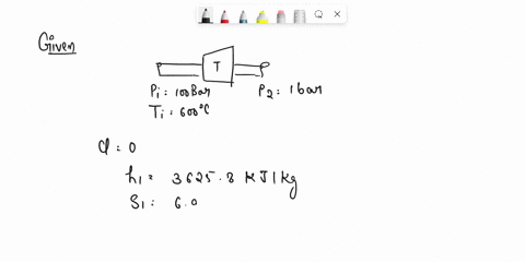 2-3-4-2-for-the-steam-turbine-operating-under-the-following-conditions-with-no-heat-transfer-with-surroundings-sketch-the-process-on-t-s-diagram-and-find-the-work-per-unit-mass-flow-rate-dev-51125