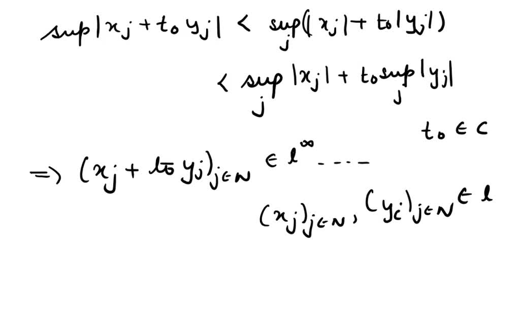 SOLVED: Show that â‚¬ c[ is a vector subspace of all of â„ (cf: 1.5-3 ...