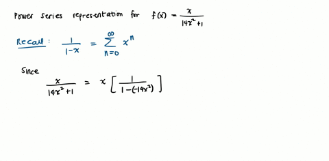 find-a-power-series-representation-for-the-function-give-your-power-series-representation-centered-at-x-0-14x2-1-fx-determine-the-interval-of-convergence-enter-your-answer-using-interval-not-86164
