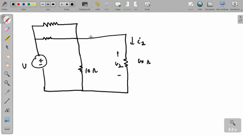 find-v1-and-v2-in-the-circuit-shown-in-fig-243-also-calculate-6-and-iz-and-the-power-dissipated-in-the-42-0-and-40-resistors-practice-problem-212-120-m-answer-vp-10-v-i-8333-ma-pa-8333-w-u2-06211