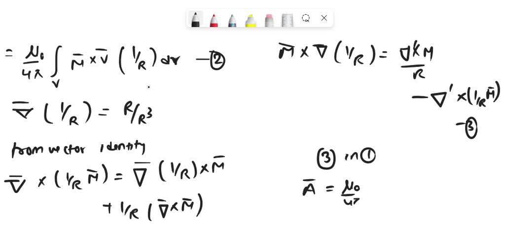 SOLVED: Prove that the magnetization current density is the curl of the ...