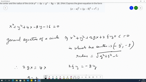 find-the-center-and-the-radius-of-the-circle-x24-xy2-8-y16-hint-express-the-given-equation-in-the-fo-10415