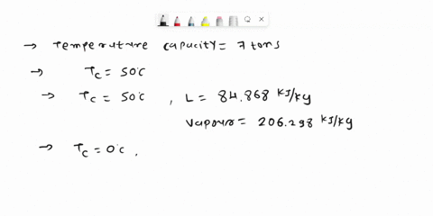 a-r-12-vapour-compression-refrigeration-system-has-a-condensing-temperature-of-50oc-the-refrigeration-capacity-is-7-tons-the-liquid-leaving-the-condenser-is-saturated-liquid-and-compression-46632