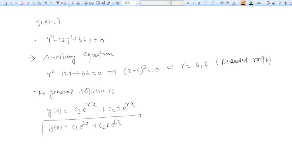 SOLVED Solve The Given Boundary value Problem If An Answer Does Not