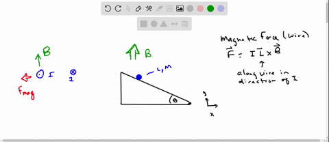 10-a-straight-piece-of-conducting-wire-with-mass-m-and-length-l-is-placed-on-a-frictionless-incline-tilted-at-an-angle-0-from-the-horizontal-the-figure-there-is-a-uniform-vertical-magnetic-f-93616