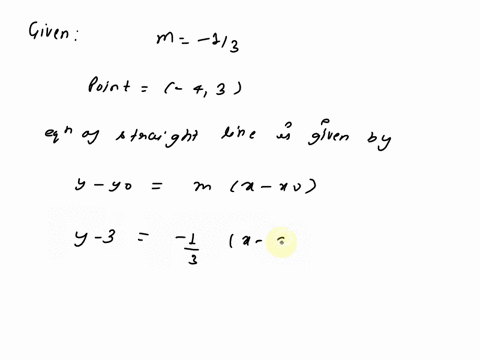 a-line-with-slope-13-passes-through-the-point-43-find-the-coordinates-of-another-point-on-the-line-11145