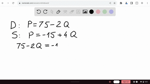 advanced-analysis-assume-that-demand-for-a-commodity-is-represented-by-the-equation-p752qdp752qdsupply-is-represented-by-the-equation-p154qsp154qswhere-qd-and-qs-are-quantity-demanded-and-qu-55327